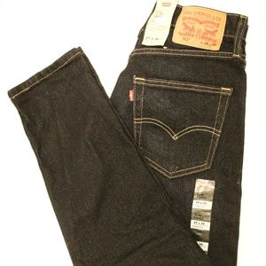 NWT Levi's '512 Slim Taper' Dark Wash Jeans
